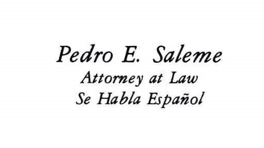 Law Office of Pedro Saleme